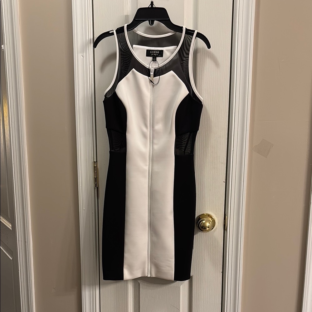 NWOT Guess Black and White Women's Dress size 2
